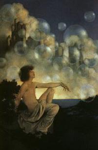 Air Castles by Maxfield Parrish