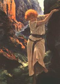 The Canyon by Maxfield Parrish
